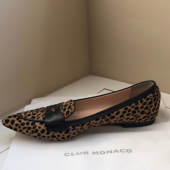 Club Monaco leopard SOPHIE loafer - Picture 6 of 13